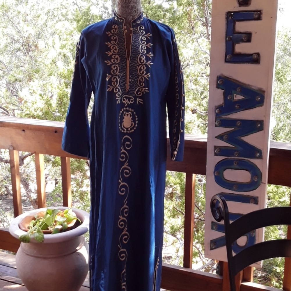 This ankle dress is from Jerusalem hundred percent